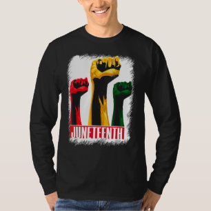 Camiseta Mulheres Negras Dia da Junta Celebram Independênci