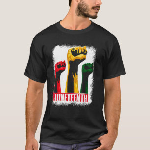Camiseta Mulheres Negras Dia da Junta Celebram Independênci