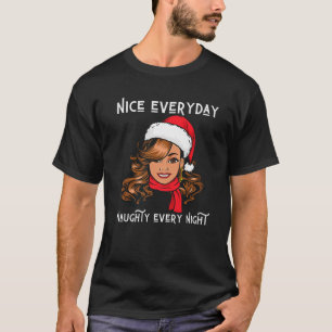 Camiseta Mulheres Negras Natal Legal Todos Os Dias, Malvada