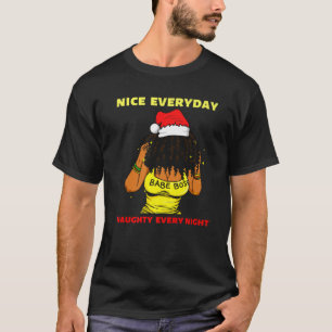 Camiseta Mulheres Negras Natal Legal Todos Os Dias, Malvada
