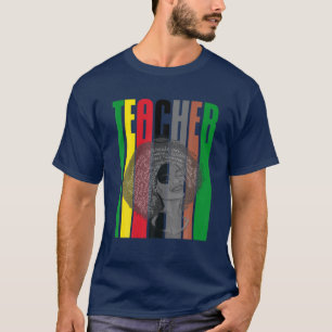 Camiseta Mulheres Negras Professora História Negra Mulher 
