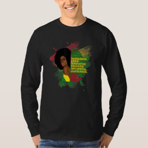 Camiseta Mulheres Negras Professora Magic Pride Black Histo