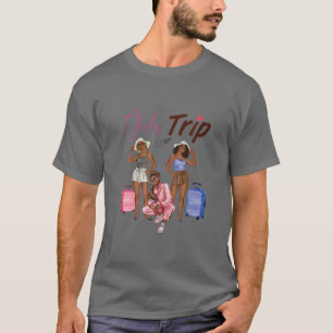Camiseta Mulheres Negras Rainha Melanina Raparigas Trip Com