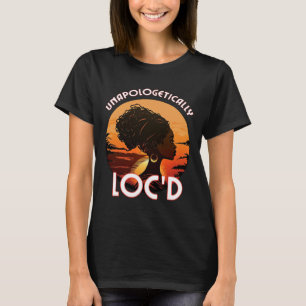 Camiseta Mulheres Negras Rainha Sisterloc Sem Desculpas