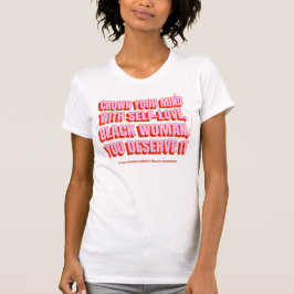 Camiseta Mulheres Negras Sensibilização para a Saúde Mental