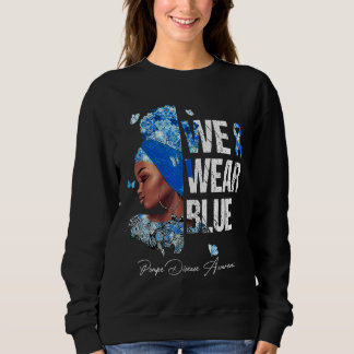 Camiseta Mulheres Negras Vestimos a Consciência da Doença d