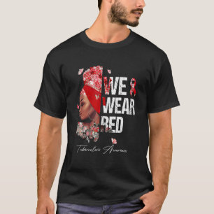 Camiseta Mulheres Negras Vestimos a consciência da tubercul
