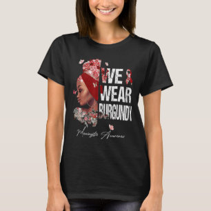 Camiseta Mulheres Negras Vestimos a conscientização sobre m