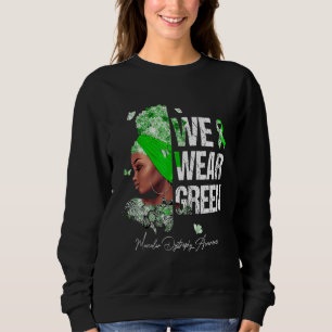 Camiseta Mulheres Negras Vestimos Distrofia Muscular Verde 