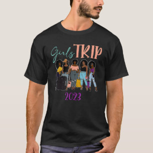Camiseta Mulheres Negras Viajam Afro Queen Melanin African