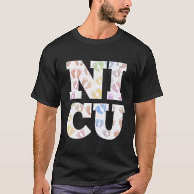 Camiseta Mulheres Nicu Nicu Nurn Equipe de Enfermeiros Nicu (Frente)