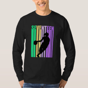Camiseta Mulheres No Basquete 17.º Aniversário Mulheres Ret