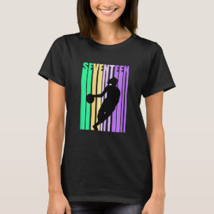 Camiseta Mulheres No Basquete 17.º Aniversário Mulheres Ret