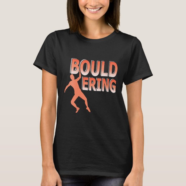 Camiseta Mulheres No Interior Da Pedra Que Sobe À Escala De (Frente)