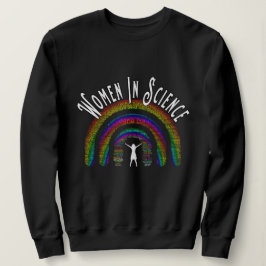 Camiseta Mulheres no Rainbow Word Fill Design