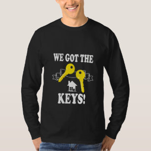 Camiseta Mulheres Novas Proprietárias Temos As Chaves