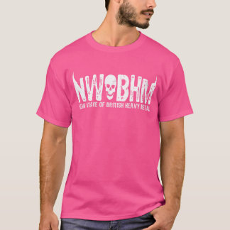 Camiseta Mulheres Nwobhm Nova Onda De Céu Metálico Pesado B