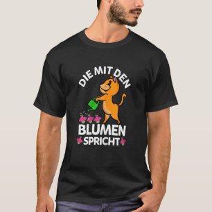 Camiseta Mulheres O Jardineiro De Gato Florista Fala Com O 