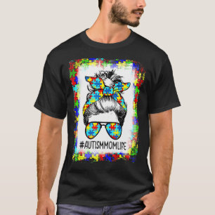 Camiseta Mulheres Óculos de Sol Boné Desgrenhado Vida de Mã