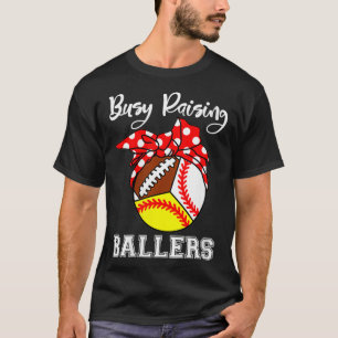 Camiseta Mulheres Ocupadas Levantando Balas Engraçadas Mãe