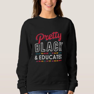 Camiseta Mulheres Oferecem Bonito Preto E Educado Africano 