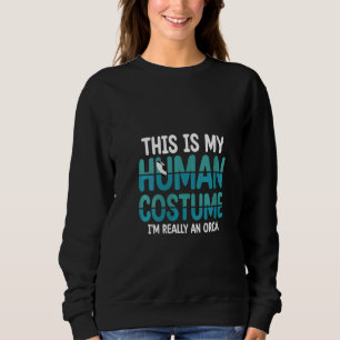 Camiseta Mulheres Orca Gráfico Para Mulheres Homens Criança