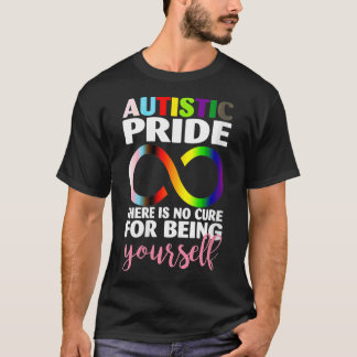 Camiseta Mulheres Orgulho Autista Não Há Cura Para Serem Y