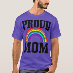 Camiseta Mulheres Orgulho gay Orgulhosas Mãe Mãe Mãe Mãe Pa