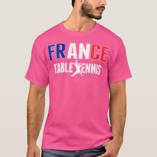 Camiseta Mulheres Orgulhosas França Mesa Amantes Jersey - F