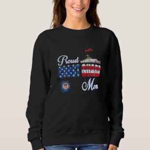 Camiseta Mulheres Orgulhosas Guardas Costeiras Mãe Guarda A
