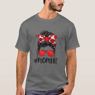 Camiseta Mulheres Orgulhosas Mãe Boliche Esporte Bandana Bo