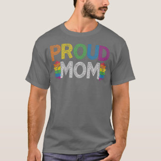 Camiseta Mulheres Orgulhosas Mãe LGBT Orgulho LGBT Mês Orgu