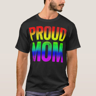 Camiseta Mulheres Orgulhosas Mamãe Orgulho LGBT