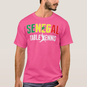 Camiseta Mulheres Orgulhosas Mesa Senegal Lover Jersey Sen