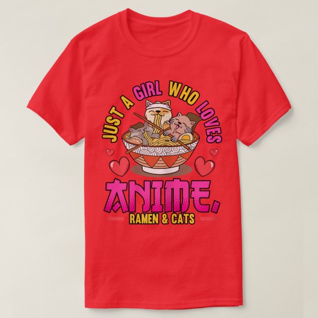Camiseta Mulheres Otaku Apenas Uma Menina Que Ama Anime Ram (Frente do Design)
