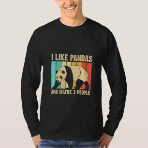 Camiseta Mulheres Panda Para Crianças Meninas Meninas Panda