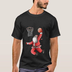 Camiseta Mulheres Papais noeis de basquete Natal Dunn Legal