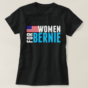 Camiseta Mulheres para Bernie