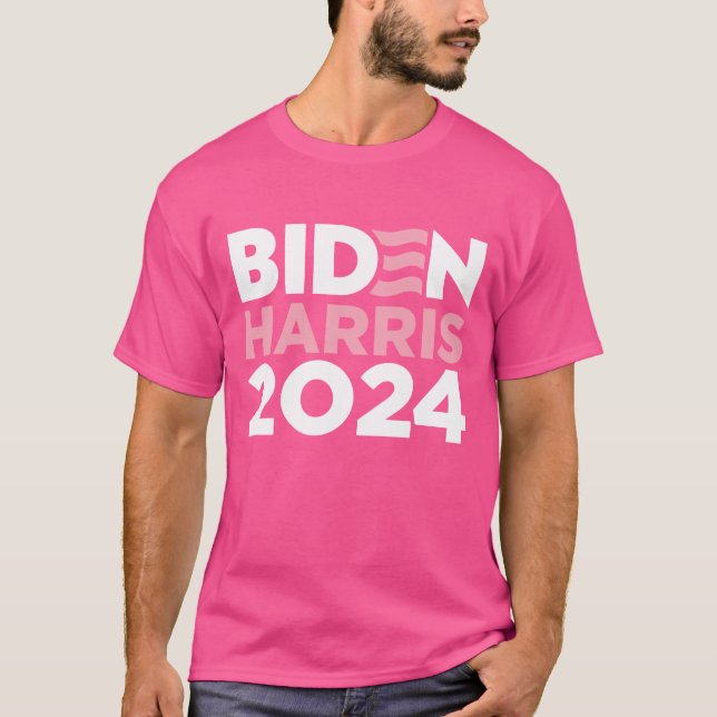 Camiseta Mulheres Para Biden Harris 2024 (Frente)