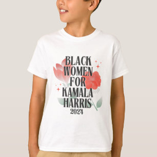 Camiseta Mulheres Para Kamala Harris Presidente Eleição 202