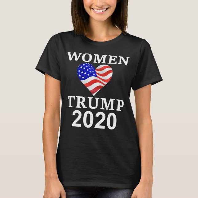 Camiseta Mulheres para o coração 2020 do trunfo (Frente)