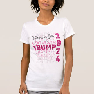 Camiseta Mulheres Para Trump 2024