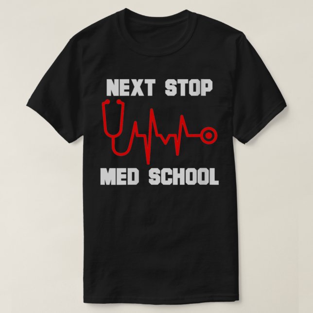 Camiseta Mulheres Param Estudantes da Faculdade de Medicina (Frente do Design)