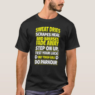 Camiseta Mulheres Parkour Tough Girls Parkour