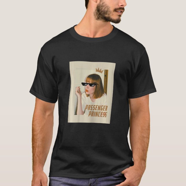 Camiseta Mulheres Passageiros Princesa (Frente)