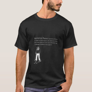 Camiseta Mulheres Passeio de Limpa-Neve Pai/Mãe Helicóptero