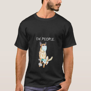 Camiseta Mulheres Pastor Alemão Ew Pessoas Cachorro
