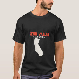 Camiseta Mulheres Penn Valley California EUA State America
