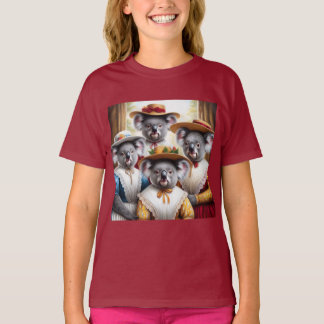 Camiseta Mulheres Pequenas da Koala