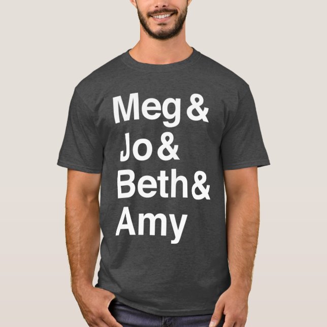 Camiseta Mulheres Pequenas vintage (Frente)
